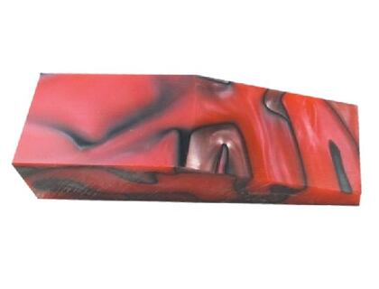 Akryl blok Red/Pearl