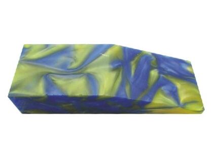 Akryl blok Blue & Yellow