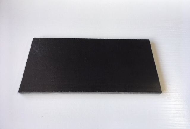 Micarta Black Jute  - 8x120x240mm